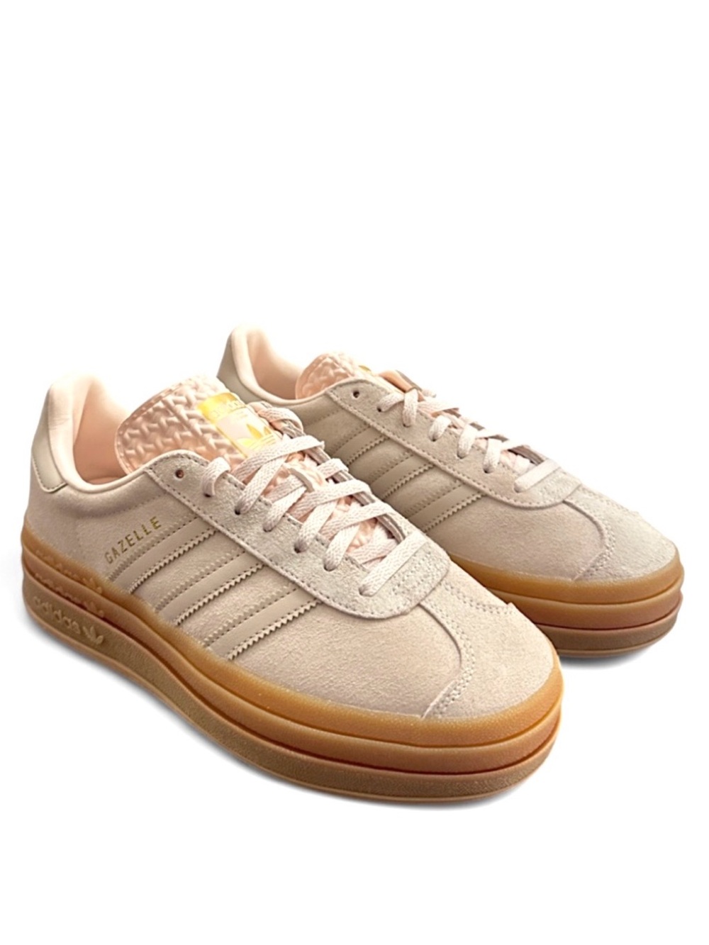 adidas Gazelle Bold ‘Rose Quartz’ Platform Sneakers Size US 6Youth/ Women’s 7